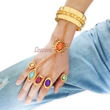 Мстители 4 черная Вуда Наташа Косплей Скарлетт браслет Подвеска из камней танос бесконечные браслеты ювелирные изделия аксессуар подарок