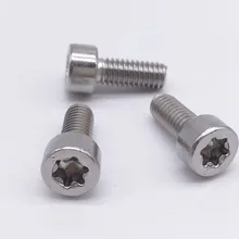 Wkooa m2 m2.5 m3 m4 m5 m6 tampa parafusos torx cabeça soquete pequenos parafusos de aço inoxidável pacote 100