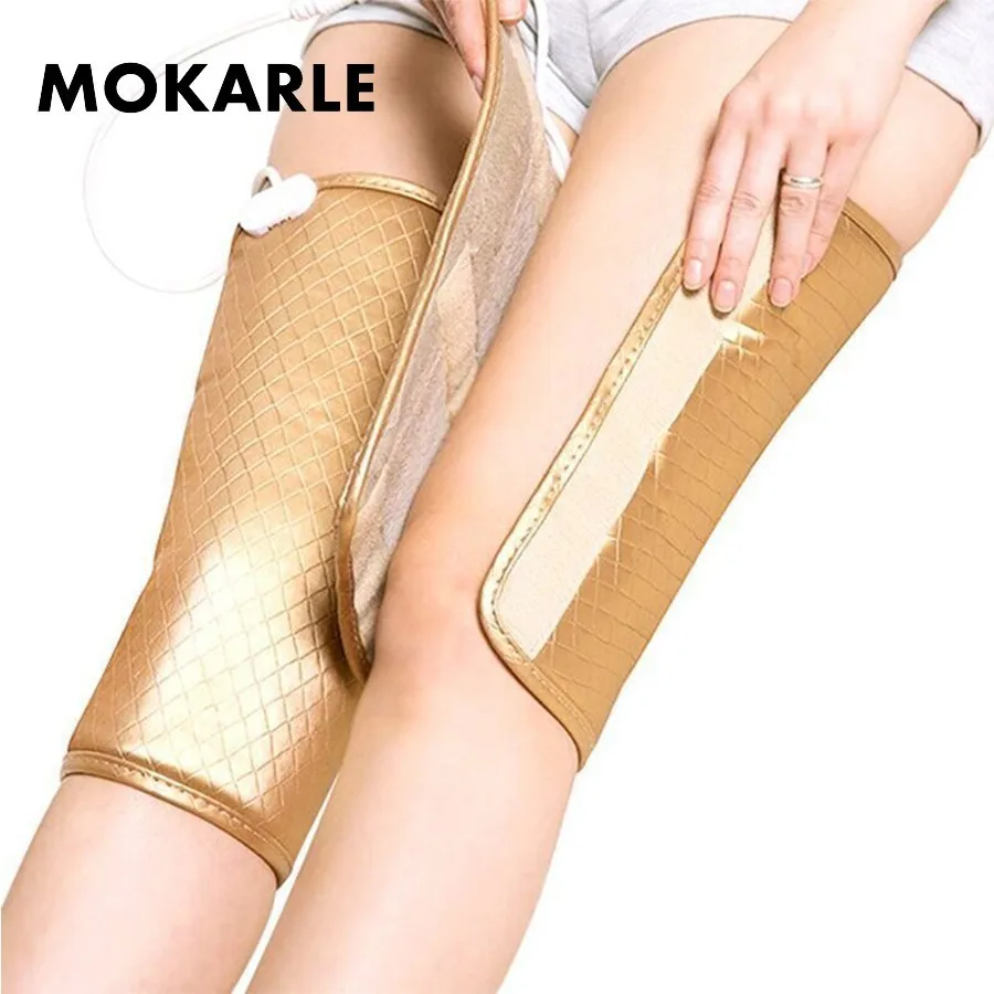 Electric Vibrating Heating Pad Thermal Warm Kneepad Joint Physiotherapy