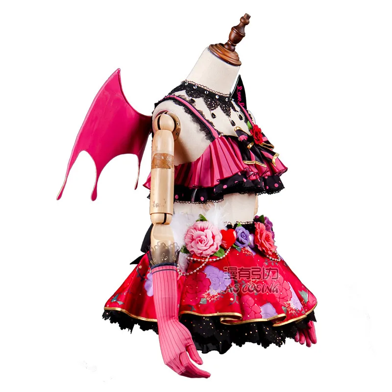 Hoshizora-Rin-Cosplay-Love-Live-Lovelive-School-Idol-Project-Awakening-Idolized-Koakuma-Devil-Demon-Costume (1)