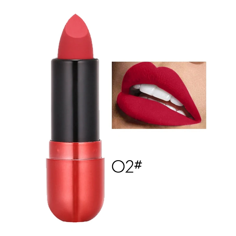 1PC Matte Lipstick Moisturizer Lips Smooth Lip Stick Long Lasting Lip Makeup Cosmetic 12 Colors Waterproof Natural 1PC Matte Lipstick Moisturizer Lips Smooth Lip Stick Long Lasting Lip Makeup Cosmetic 12 Colors Waterproof Natural