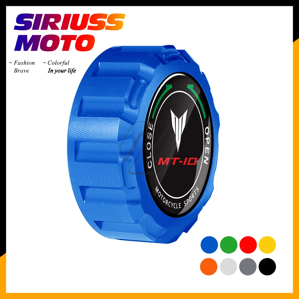 

CNC Motorcycle Rear Brake Fluid Reservoir Cap Case for Yamaha MT10 MT-10 2015 2016 2017