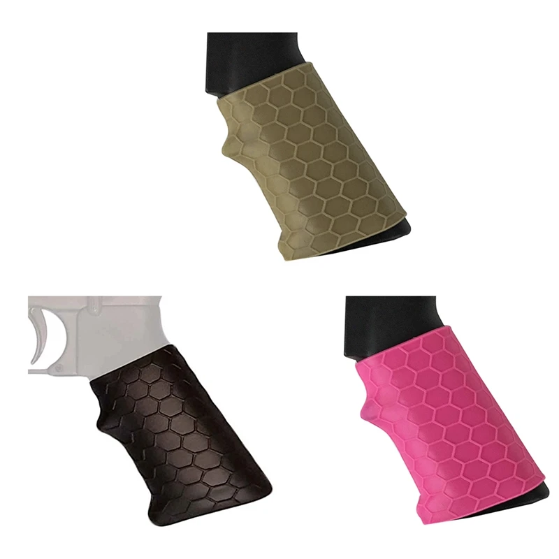 

(Tactical) Grip Sleeve Universal Silicone Pistol Handle Cover for Hunting