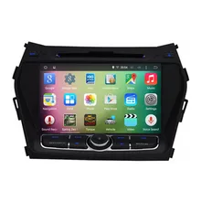 8″ Android 5.1.1 Quad Core Car Stereo Audio Autoradio Head Unit Headunit for Hyundai IX45 Santa Fe 2013 2014 2015 WIFI DVR OBDII