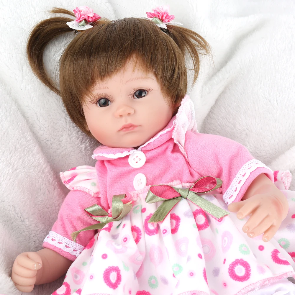 Кукла NPK Reborn Baby 45 см мягкие силиконовые игрушки для девочек оптовая продажа 16