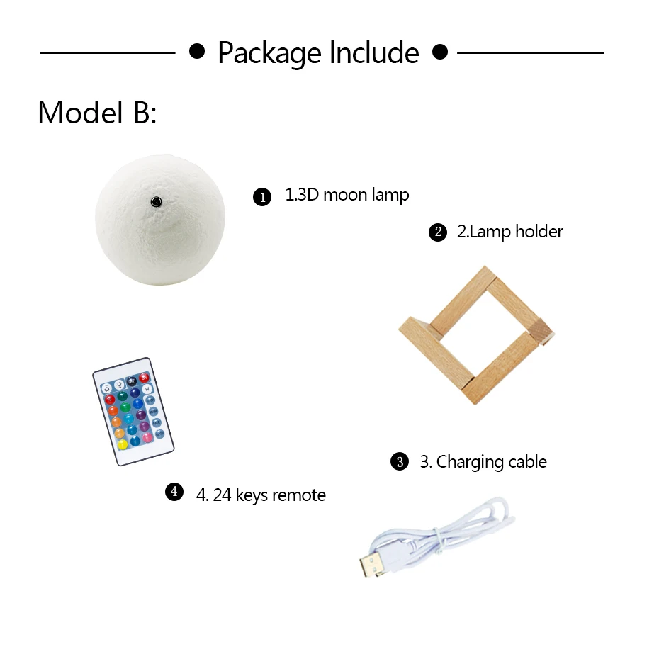 Lámpara de Luna de impresión 3D Usb Dc 5 V luz de noche proyector Lampara Luna Led luz de noche colores cambiantes lámpara de Luna levitante 15 cm Lámpara de Luna de impresión 3D Usb Dc 5 V luz de noche proyector Lampara Luna Led luz de noche colores cambiantes lámpara de Luna levitante 15 cm