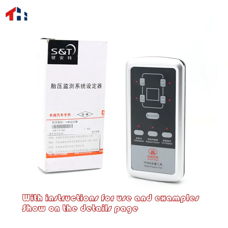 Online Herramienta de ajuste del sensor de presión de neumáticos TPMS adecuada para todos los modelos de la gran pared HOVER HAVAL F7 H9 H5 H6 WINGLE VOLEEX C30 C50
