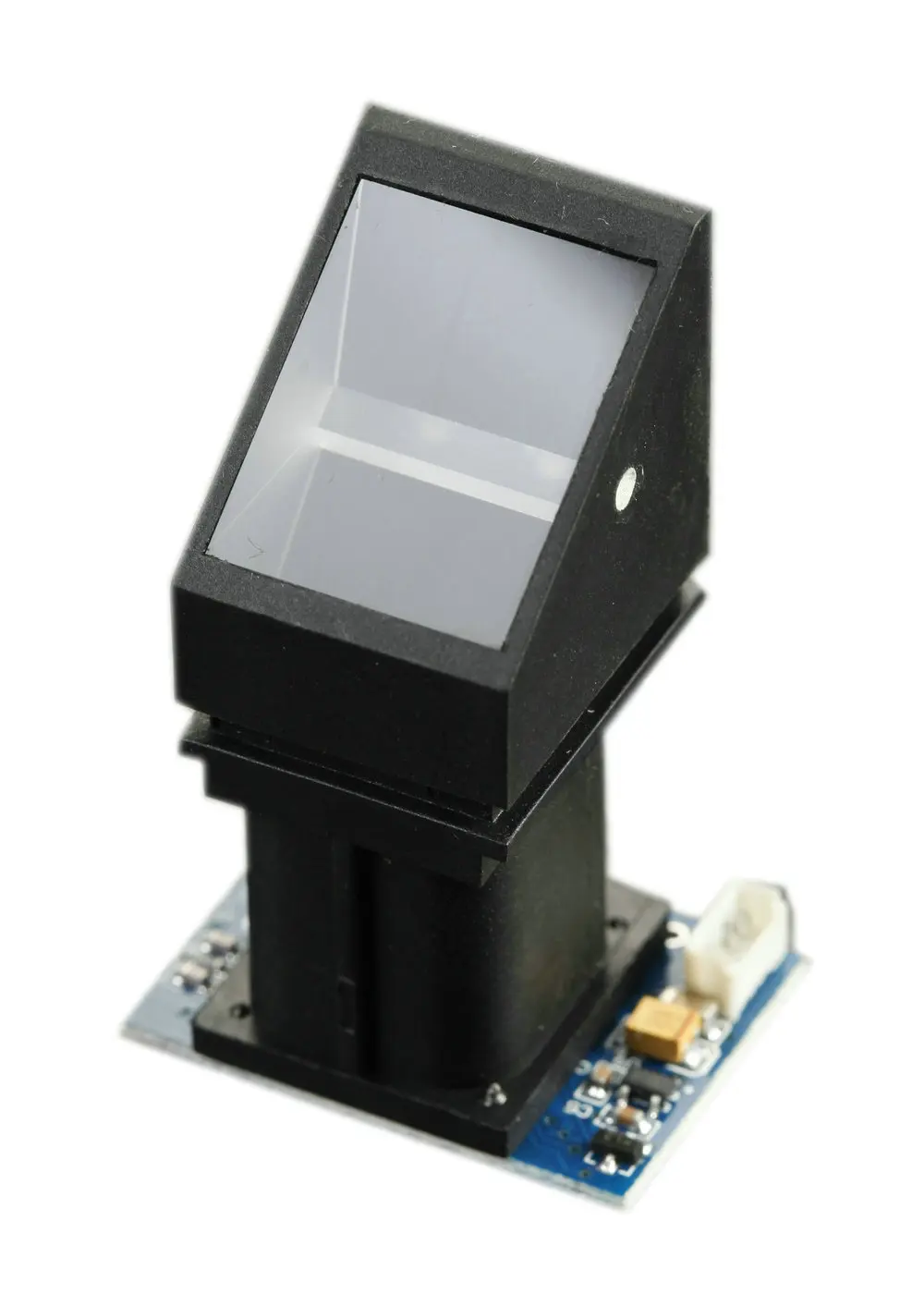 

R305 optical fingerprint module integrated red light dark background