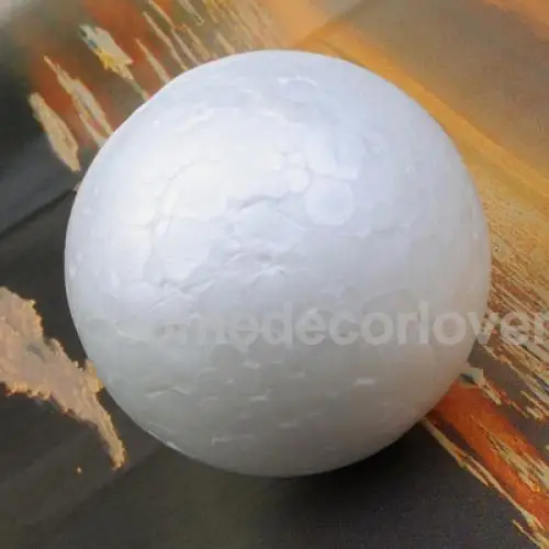 

CHRISTMAS PROJECT DIY Craft Modelling 10 LOT Polystyrene Foam Balls WhIte 40mm