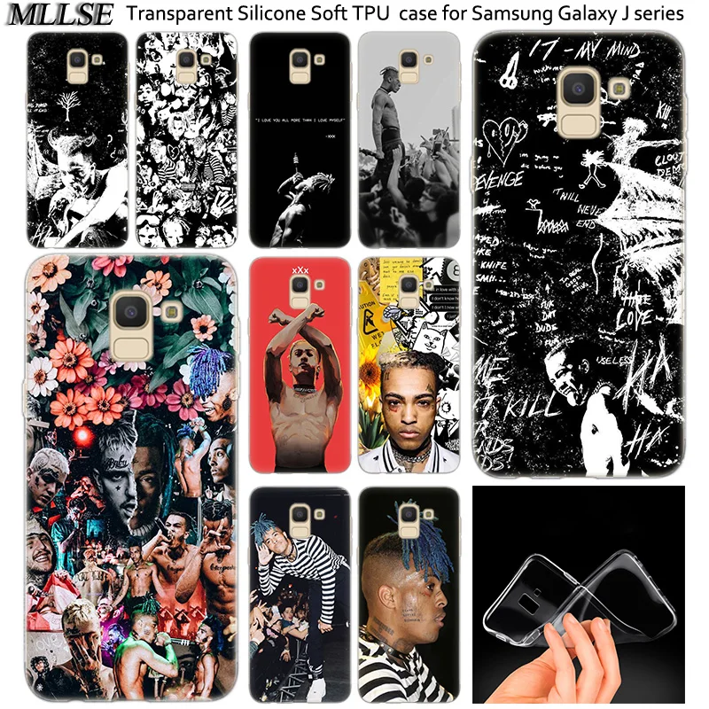 Хит продаж мягкий силиконовый чехол XXXTENTACION Rap Hip для Samsung Galaxy J2Pro J4 J6 J8 2018 J3 J5 J7 2016