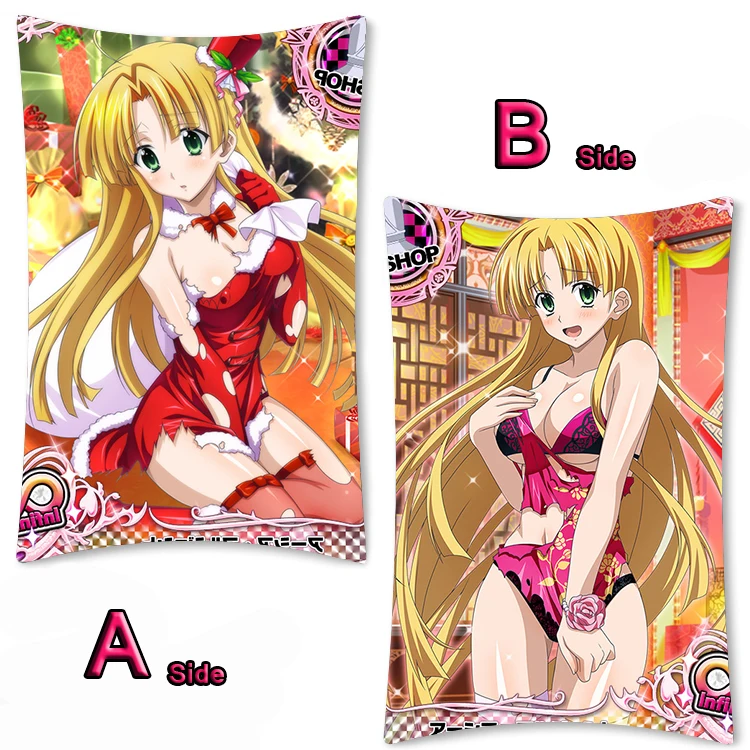 Аниме старшая школа DxD Hyoudou Issei Rias Gremory Yuuto Kiba обнимающая Подушка Чехол Otaku 2 стороны