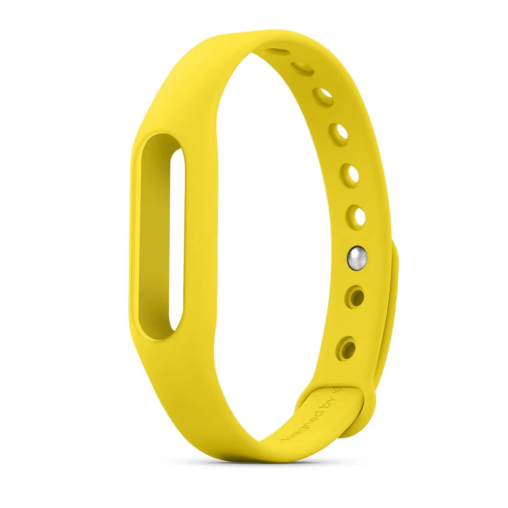 100% оригинальный браслет Xiaomi в наличии для Mi Band 1 s 1A 6 цветов черный синий желтый