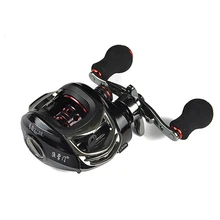 Цельнометаллическая проволочная чашка,, Рыболовные катушки 11+ 1BB, тип левой руки, Магнитная Тормозная приманка, литье, прямая, рыболовная линия