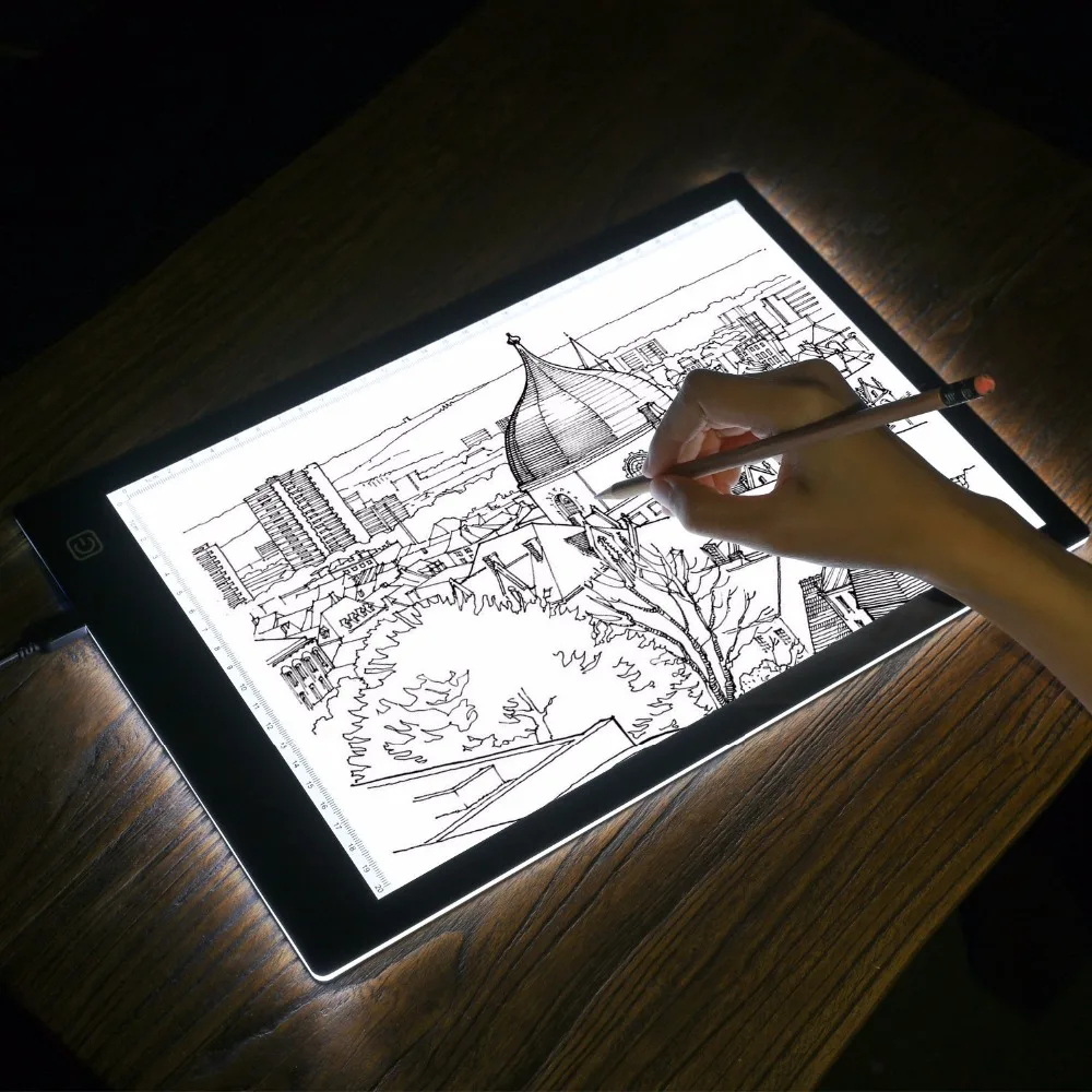 New Light Sketch Drawing Pad with simple drawing