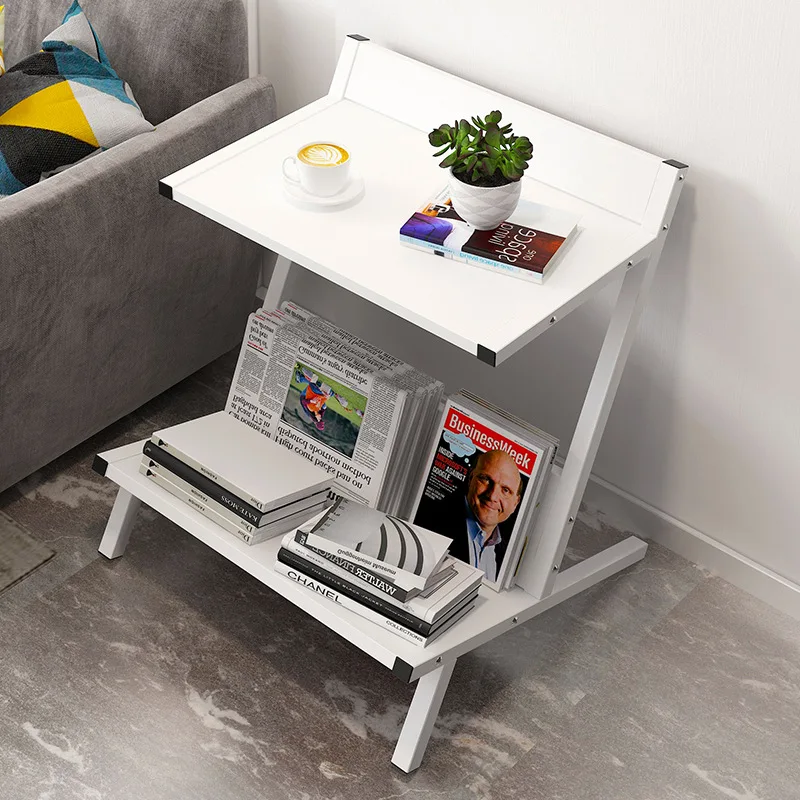  Small Table Coffee Table Ins Bedside Table Simple Modern Creative Corner Sofa Edge Shelf Magazine H