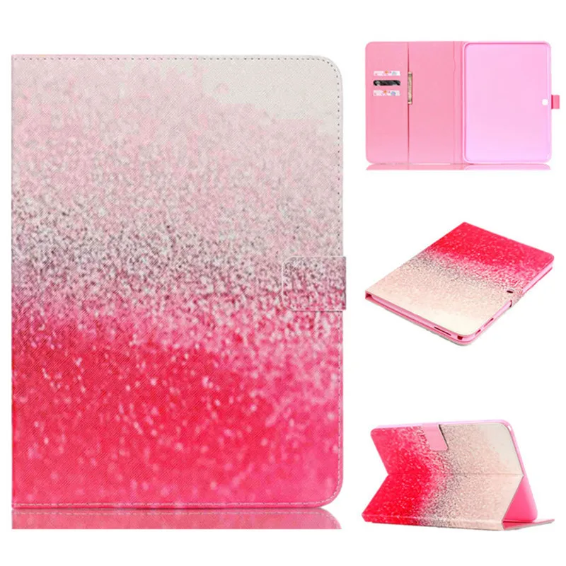 for Samsung T530 Leather Case Ultra Thin Folio Slim PU Leather Stand Book Cover for Samsung Galaxy Tab 4 10.1 inch T531 T535 (13)