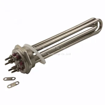 

304 Stainless Steel 338V 6KW Heating Element U Shaped DN40 Electric Heating Tube Heater for Water Tank
