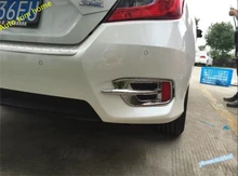 

Lapetus Exterior Refit Kit Rear Fog Lights Lamps Cover Trim For Honda Civic Sedan 2016 - 2019 ABS Chrome / Carbon Fiber Look