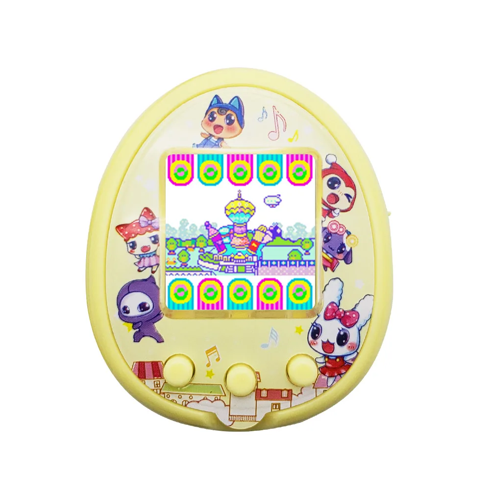 

90S Nostalgic Cartoon Electronic Gadgets Electronic Digital Pet Game Dating Machine Virtual Pet Kids Toy Gift With USB Cable