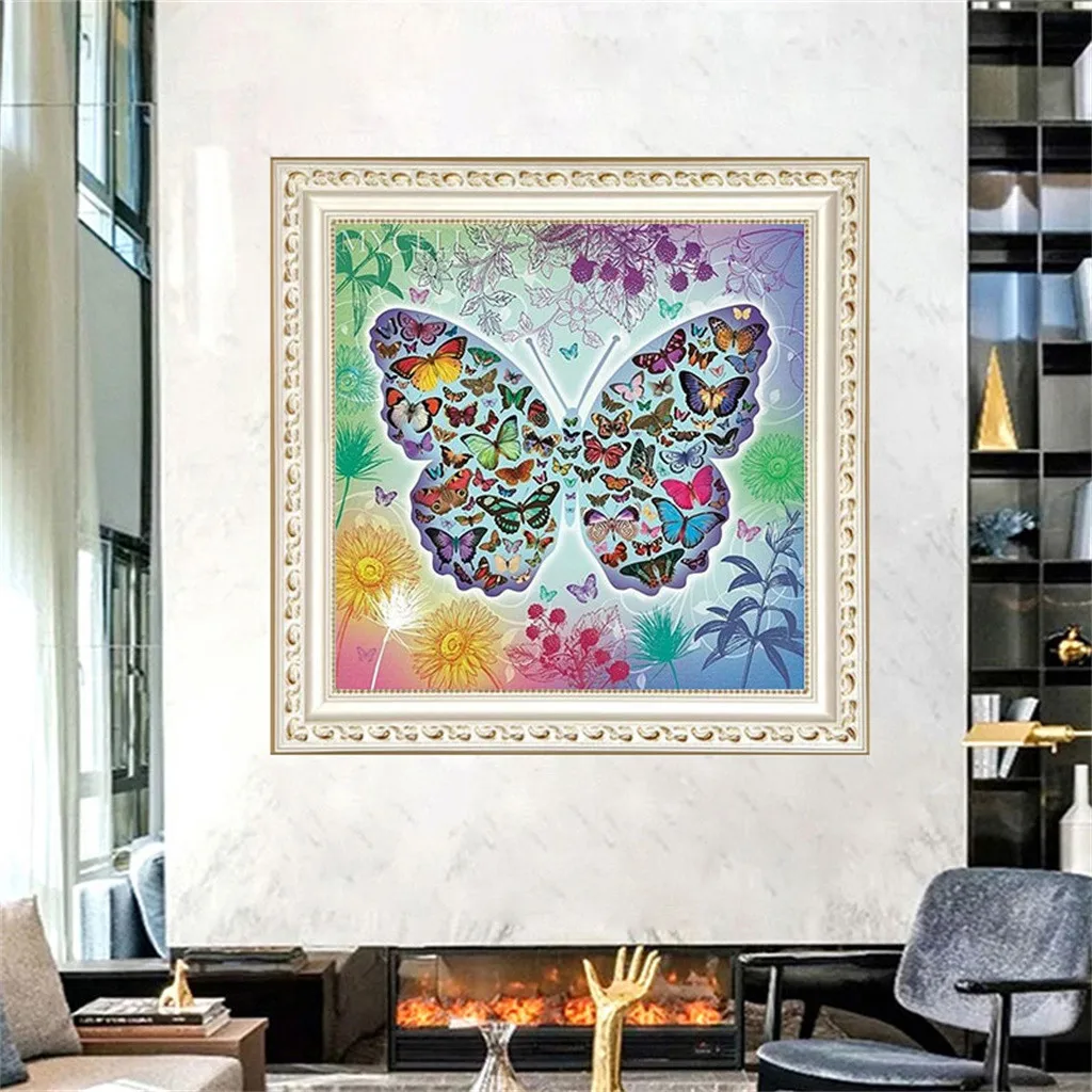 

Rhinestone Pasted DIY Diamond Painting 5D Full Square Dirll Embroidery Paintings broderie diamant art diamond-painting