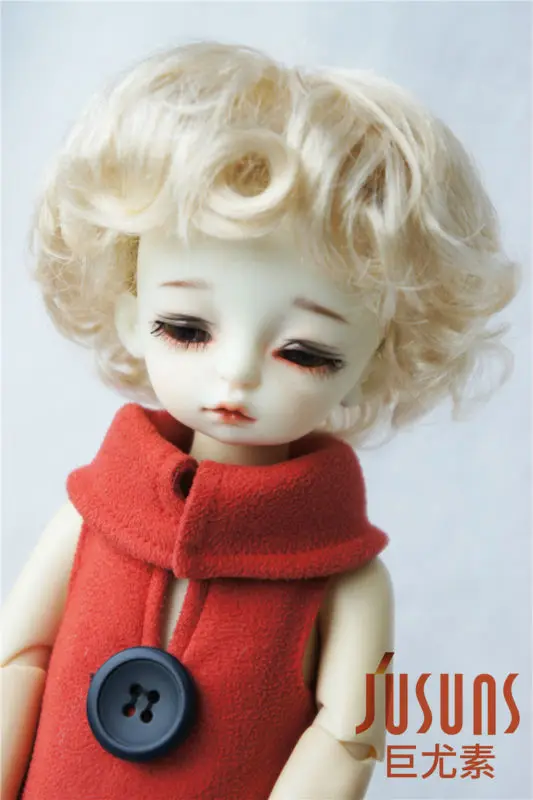 Jd222 1/6 YOSD парик куклы синтетический мохеровый 6 7 дюймов Cupid BJD аксессуары для