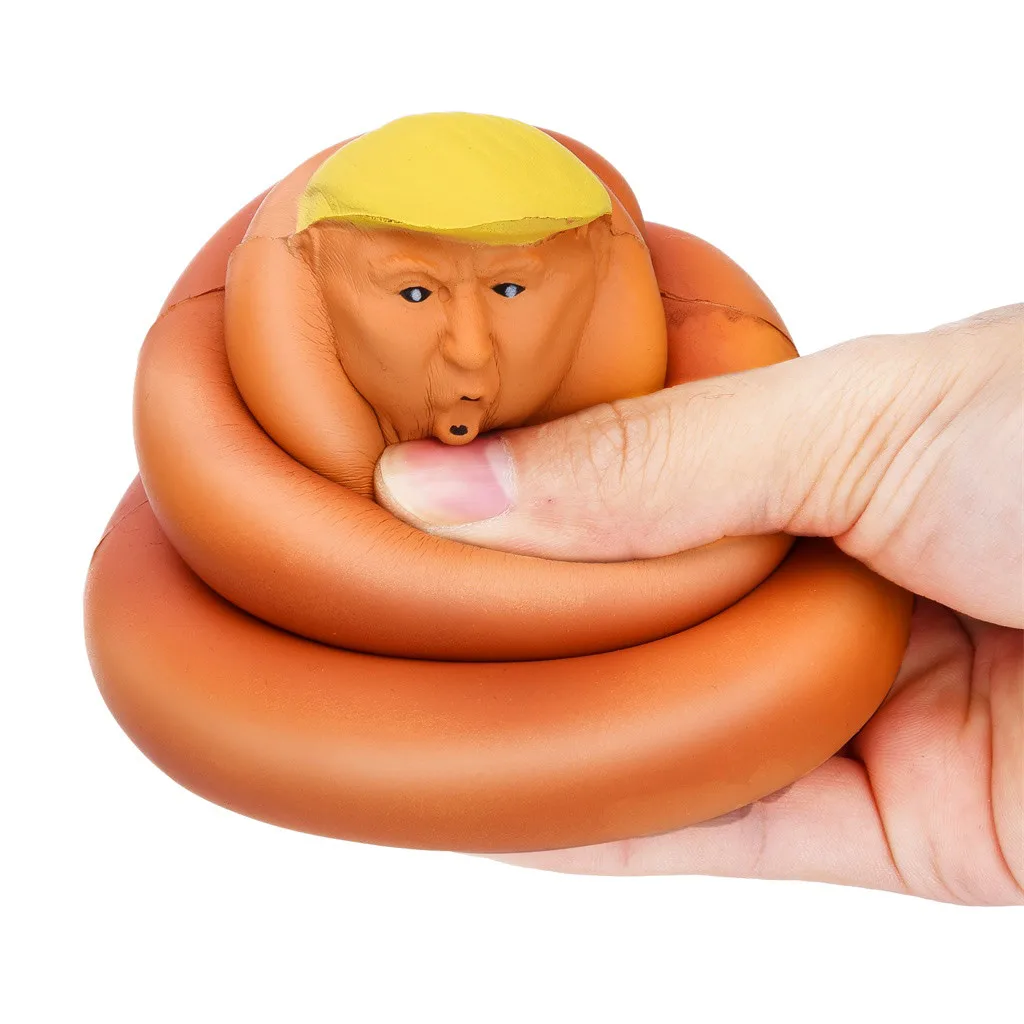 Squishies мультфильм Poo крем ароматический медленный рост снятие стресса squeever