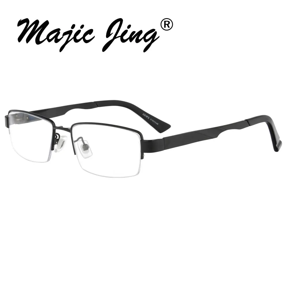 Металлические солнцезащитные очки Magnent, поляризационные, винтажные, для мужчин, на застежке, очки для близорукости, S9018