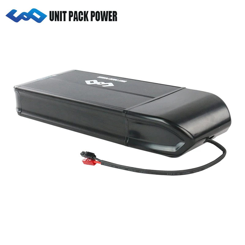 Discount 48V 10Ah 12Ah 750W Rear Rack Electric Bike Battery 48V Lithium ion E-Bike Battery for Bafang BBS02 750W 500W 0