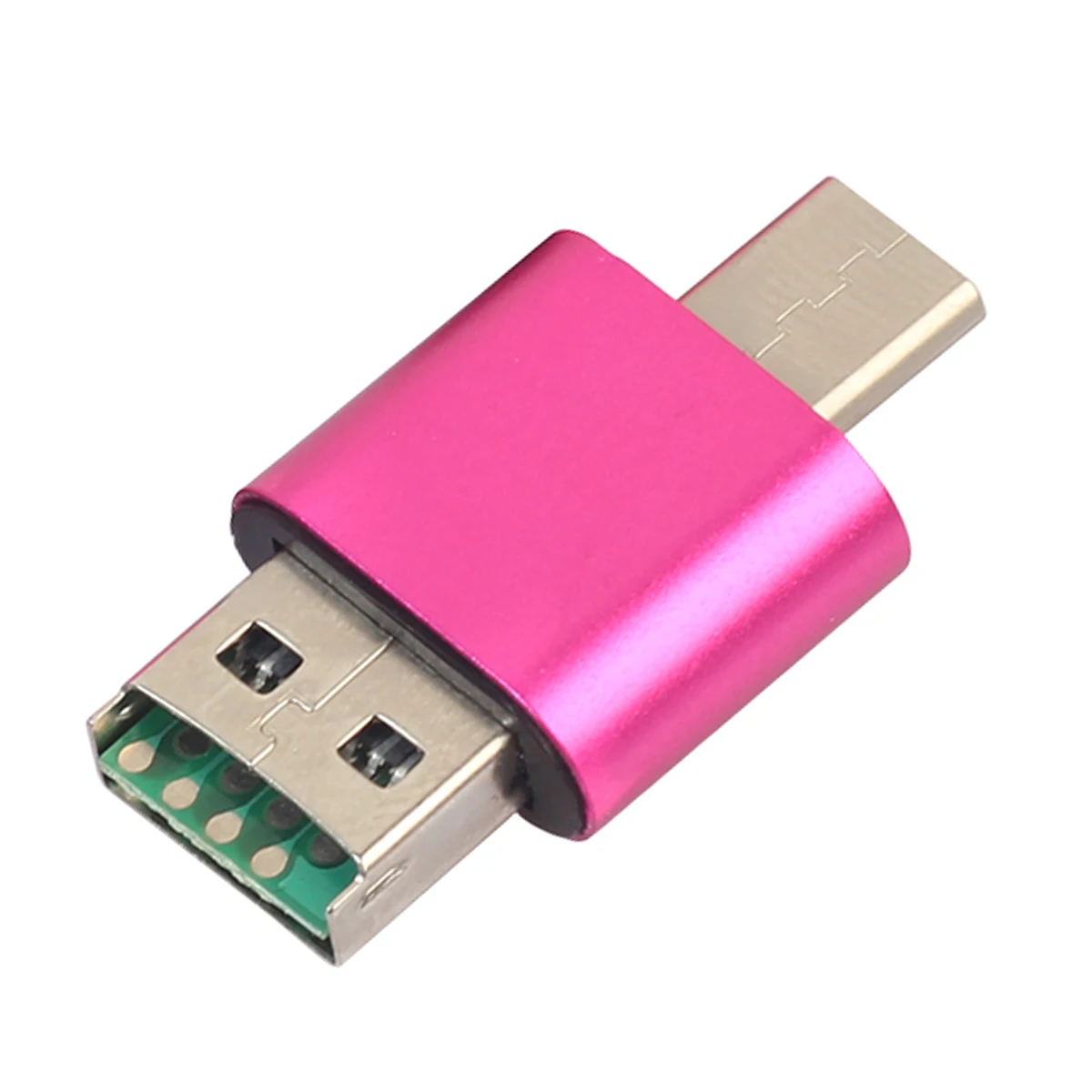 Портативный мини-считыватель карт USB 2,0 тип-c считыватели карт памяти TF адаптер Plug And Play