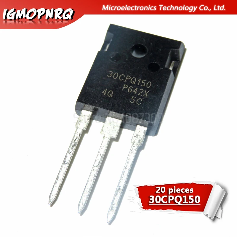 

20pcs 30CPQ150 Schottky rectifier diode TO-247 150V new original