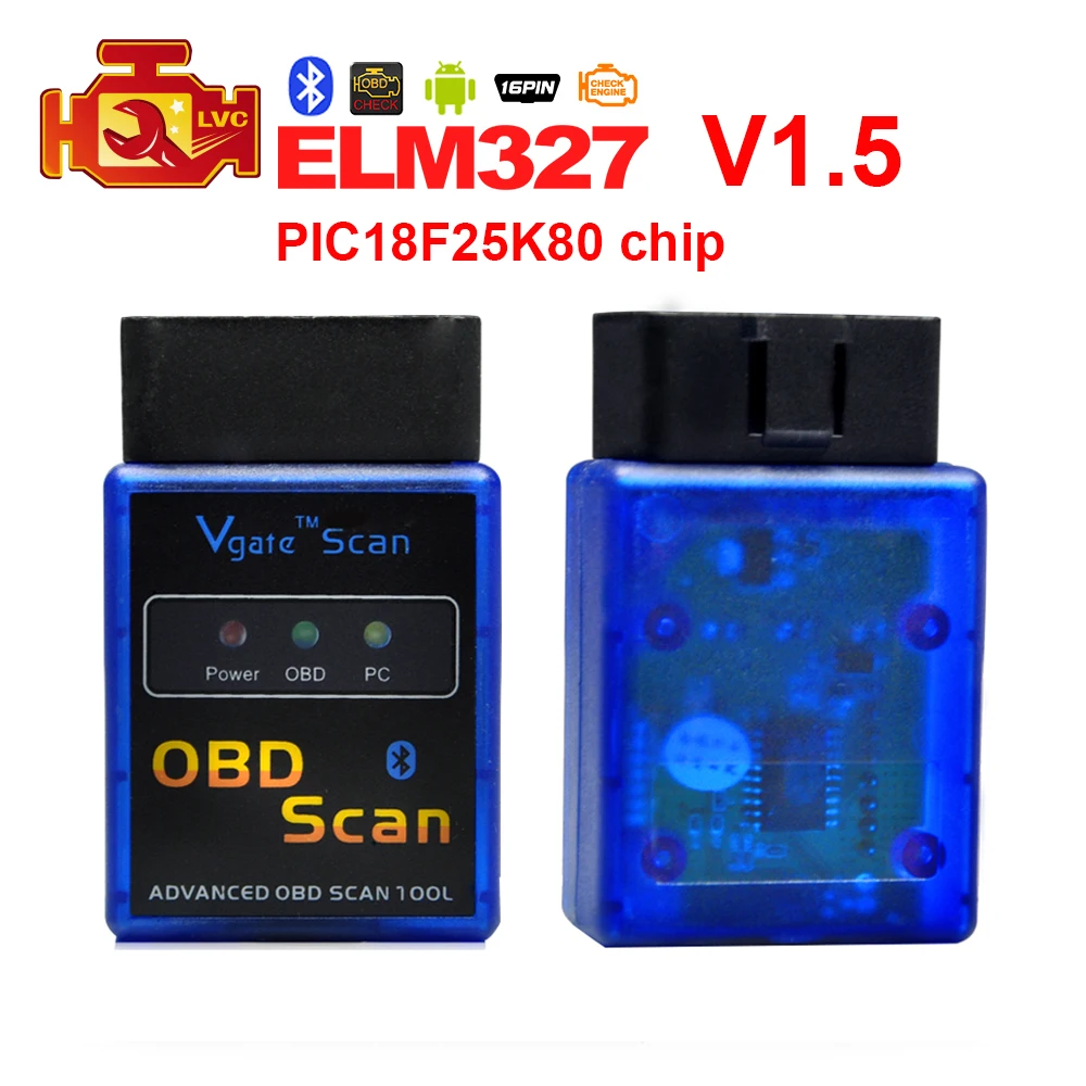 A + качественный супер ELM 327 MINI ELM327 V1.5 Bluetooth PIC18F25K80 чип OBD2 OBDII считыватель кодов диагностический инструмент Авто OBD 2 сканер|obd 2 scanner|elm327 v1.5elm327 v1.5 bluetooth | АлиЭкспресс