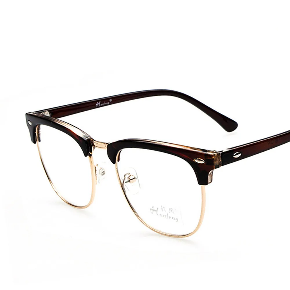 2017 Brand Designer Fashion Men s eyeglasses frame Vintage Optical male Reading glasses computer oculos de