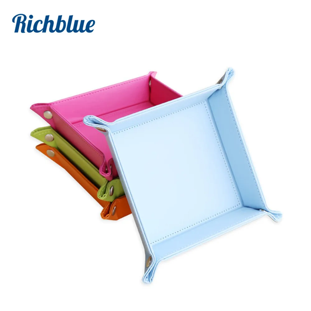 

Ever Perfect Sundries Organizer Storage Box Memo Holder With PU Leather