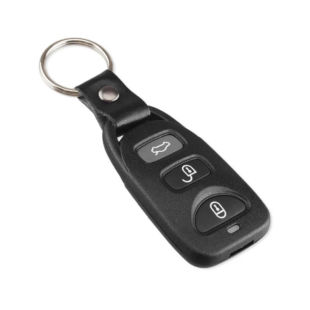 KEYYOU 4 кнопки 3+ 1 панический пульт дистанционного ключа чехол кейс для брелока 4 кнопки для hyundai Elantra Sonata Santa 2006-2012