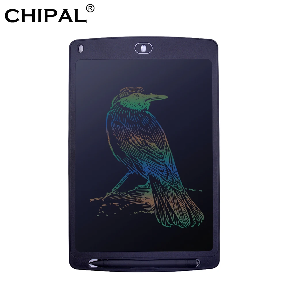 

CHIPAL Portable 10'' Colorful LCD Writing Tablet Digital Graphic Drawing Tablets Board Electronic Handwriting Pad + Pen for Kids