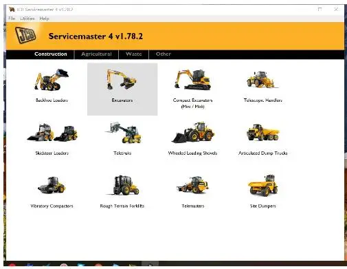 JCB ServiceMaster 4 v1.78.2 [2 2019] диагностика новая версия |