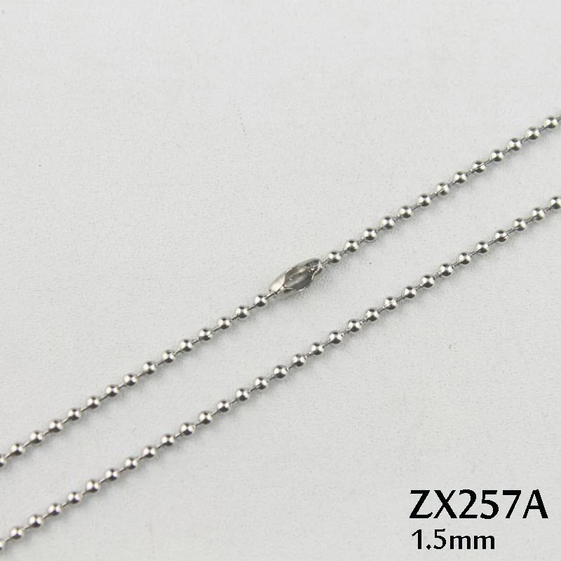UNICRAFTALE Catena da 10 m con Catena A Sfera in Acciaio Inossidabile con Catena A Catena con Perline per La Realizzazione di Accessori di Gioielleria UNICRAFTALE Catena da 10 m con Catena A Sfera in Acciaio Inossidabile con Catena A Catena con Perline per La Realizzazione di Accessori di Gioielleria
