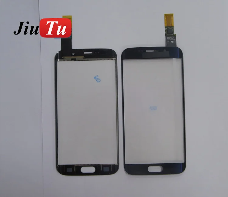 Jiutu Tested Touch Screen Digitizer Outer Panel Front Glass with Flex Cable For Samsung Galaxy S6 edge S6 edge plusS7 Edge Fix (5)