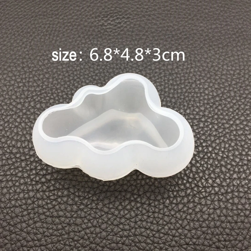 3D Силиконовая в форме облака Формочки Ароматические гипсовые формы украшения формы ремесло смолы формы для ювелирных изделий