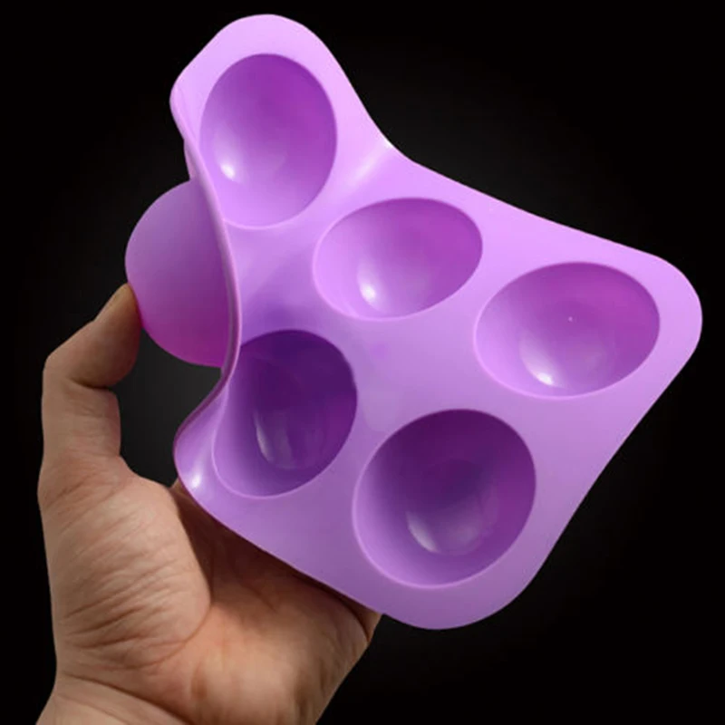 JX-LCLYL Silicone Half Ball Sphere Baking Mould DIY Chocolate Cupcake Cake Mold