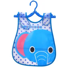 Водонепроницаемый нагрудник детский ланч-передник для кормления EVA Burp Cloths для мальчиков и девочек Младенцы Дети многоразовые стили животных
