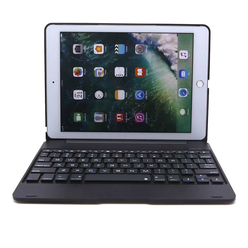 Bluetooth Keyboard Case for New iPad 9.7 inch 2017 2018 Air 2 Air 1 Pro 9.7 Tablet Protective Case Wireless Keypad Stand Cover (22)