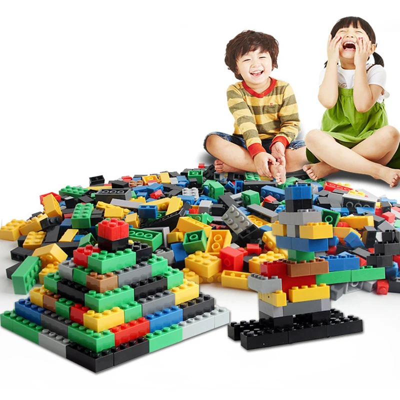 

HaveFun 1000Pcs DIY City Creative Building Blocks Bricks Educational toys Compatible With Legoingly Bricks For Children Gifts