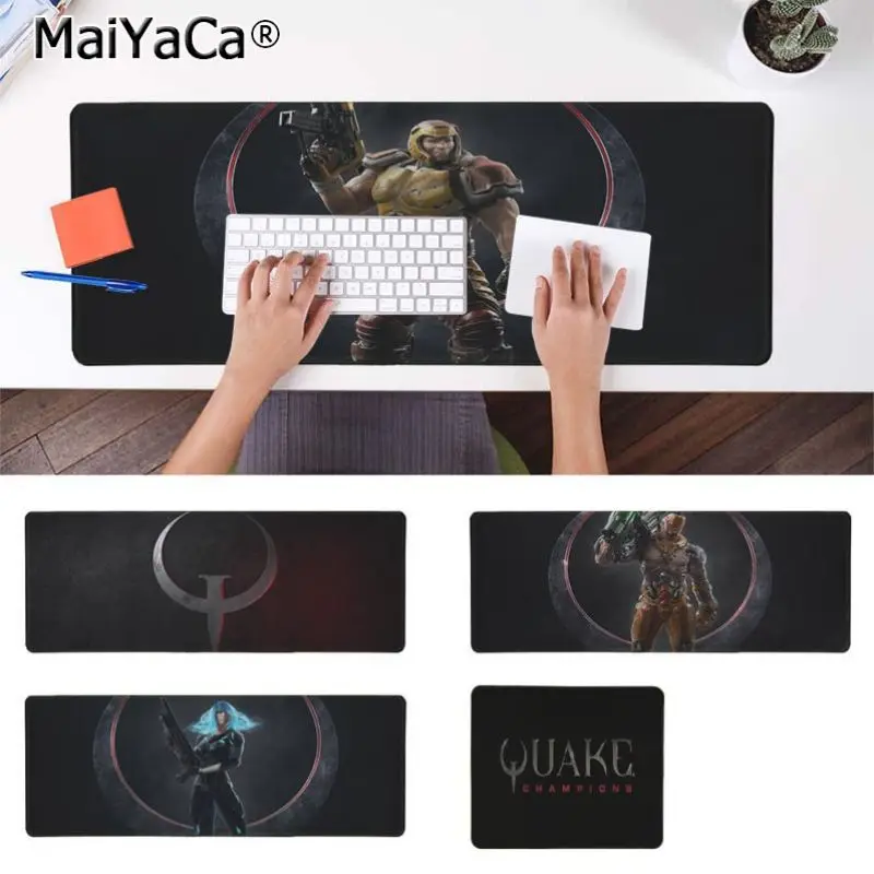 

Yinuoda 2018 New Quake Champions Keyboard Gaming MousePads Size for 180*220 200*250 250*290 300*900 and 400*900*2mm