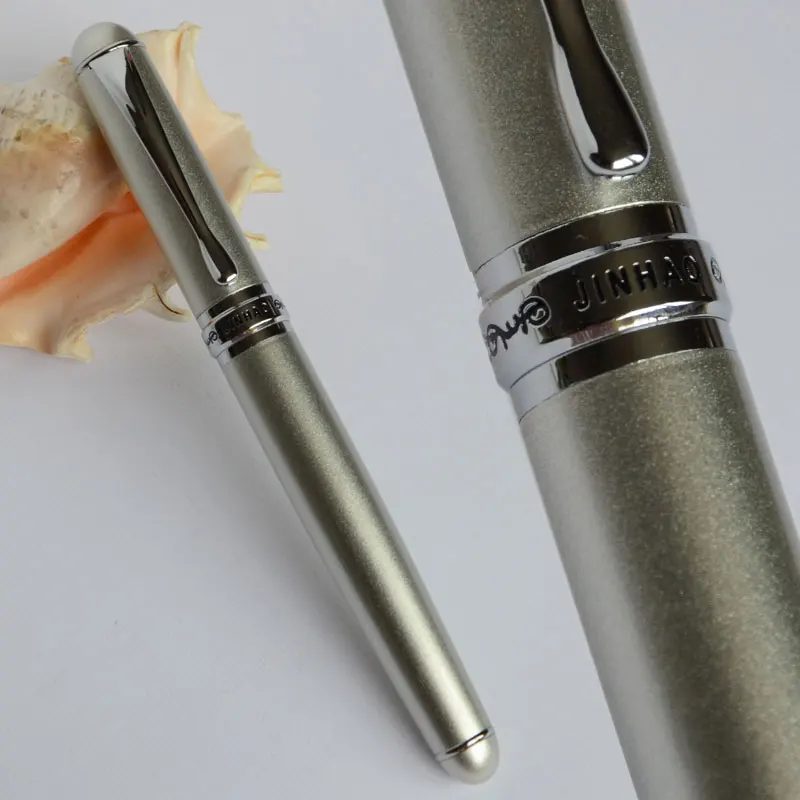 

ROLLER BALL PEN JINHAO X750 SILVER SAND EXECUTIVE JINHAO 750 BLACK BLUE WINE PURPLE PINK 15 COLORS FOR CHOICE BUSINESS OFFICE