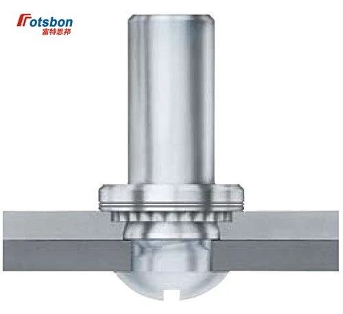 

200pcs B-M6-1/B-M6-2 Self-clinching Blind Fasteners Zinc Plated Carbon Steel Blind Nuts PEM Standard Factory Wholesales
