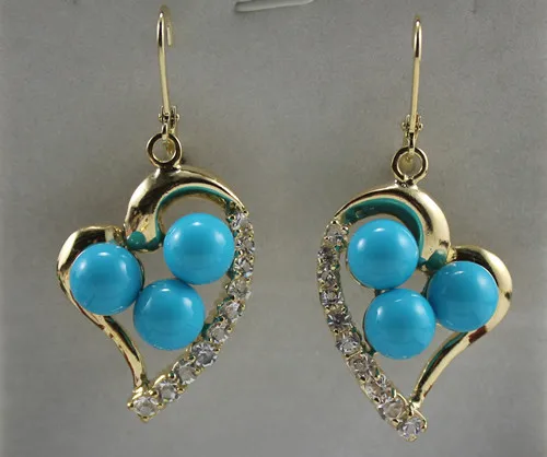 

Latest Round Shell Pearl With Heart-shape Stud Earring ER00055 8mm