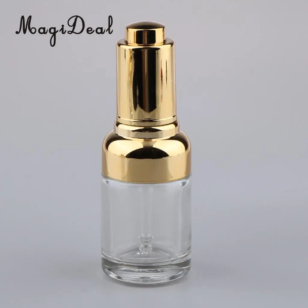 2Pcs Empty Dropper Bottles Essential Oils Dispenser Perfumes Pipette Vials 30ml/1 Ounce