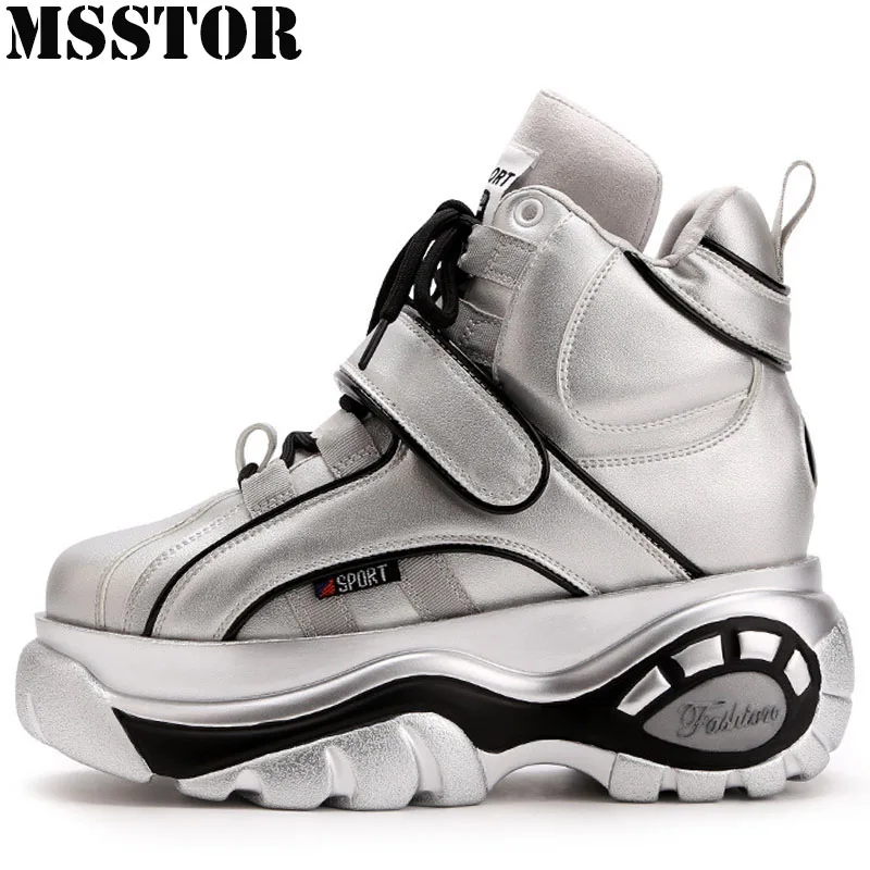 

MSSTOR New Arrivals Casual Fashion Running Shoes For Women Outdoor Athletic Ladies Sneakers Height Increasing Sport Shoes Brand