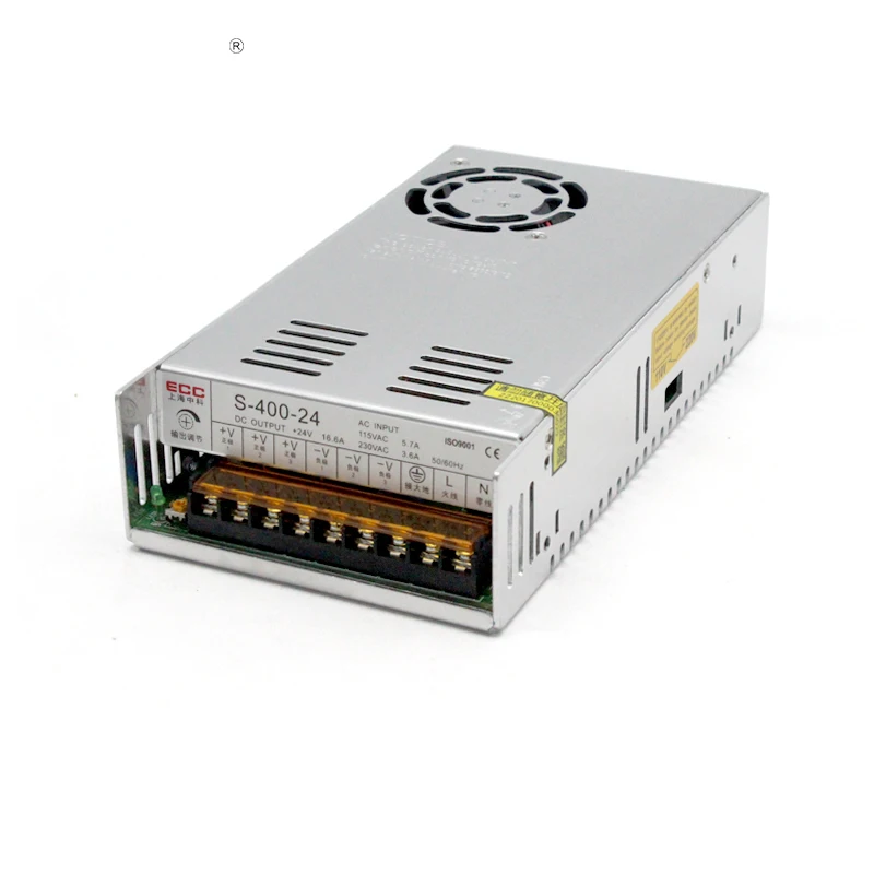 

Switching Mode Power Supply S-400W-24V 16.6A Automation Heat Sell Monitor LED Camera AC Change DC